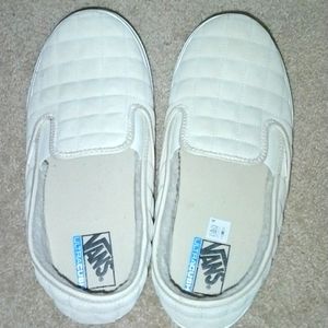 Vans ultra Cush slip on shoes faux